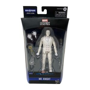 Marvel Legends Mr Knight Moon Knight Disney+ Infinity Ultron BAF Action Figure